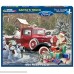 White Mountain Puzzles Santa & Truck 1000 Piece Jigsaw Puzzle  B01HH0NP0W